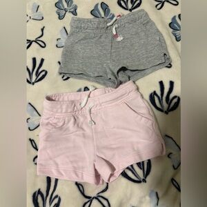 Cat & Jack Pink and Gray Athletic Shorts